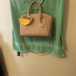 Michael Kors Large Blossom Satchel